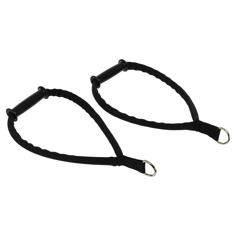 Петлі тренувальні EZOUS SUSPENSION STRAP (rip 60) F45 model P-07 чорний-фіолетовий