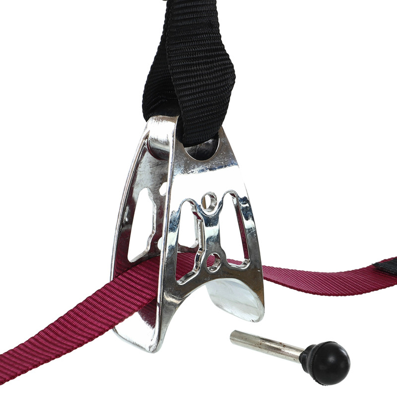 Петлі тренувальні EZOUS SUSPENSION STRAP (rip 60) F45 model P-07 чорний-фіолетовий