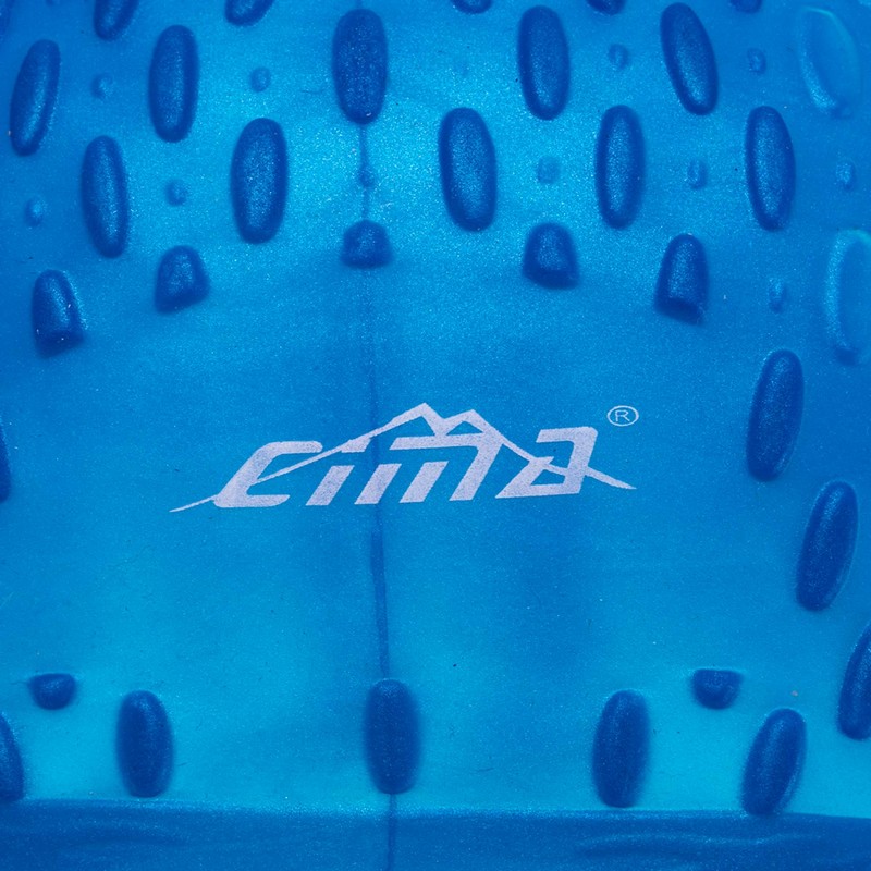 Шапочка для плавання силіконова на довге волосся CIMA BUBBLE PL-1669 кольори в асортименті