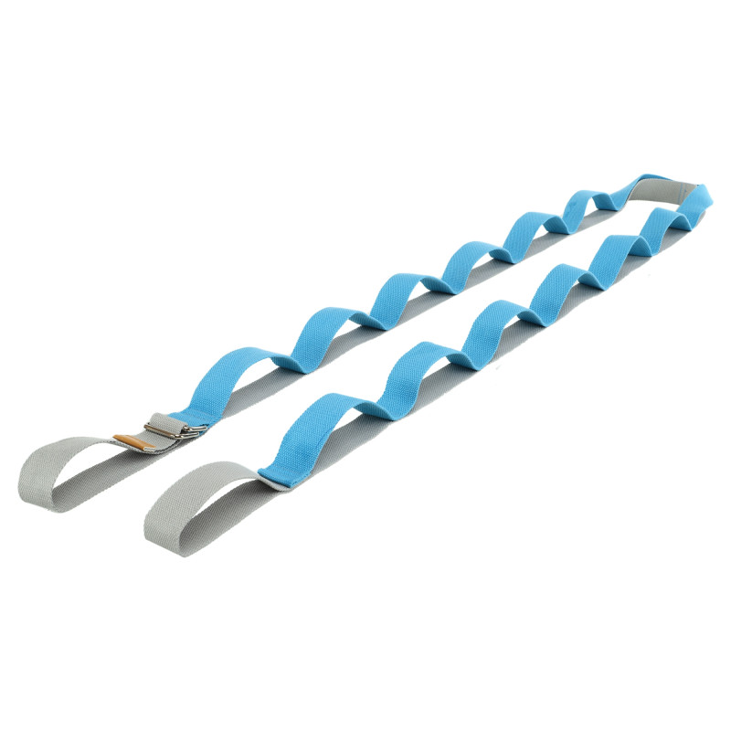 Стрічка стропа з петлями для розтяжки Stretch Strap з дверним якорем SP-Sport PL-1796 14 петель кольори в асортименті