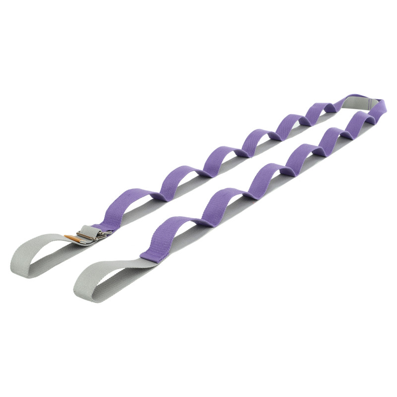 Стрічка стропа з петлями для розтяжки Stretch Strap з дверним якорем SP-Sport PL-1796 14 петель кольори в асортименті