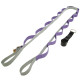Стрічка стропа з петлями для розтяжки Stretch Strap з дверним якорем SP-Sport PL-1796 14 петель кольори в асортименті