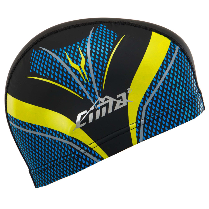 Шапочка для плавання текстильна з покриттям PU CIMA PL-2995 кольори в асортименті