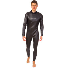 Гідрокостюм мокрого типу для триатлону LEGEND PL-6537 розмір XS-XXL 3мм чорний
