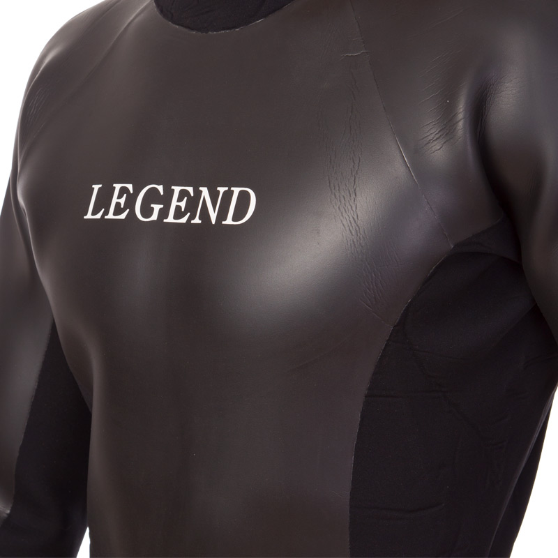 Гідрокостюм мокрого типу для триатлону LEGEND PL-6537 розмір XS-XXL 3мм чорний