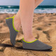 Неопренове взуття аквашузи Skin Shoes SP-Sport PL-6962-GN розмір 35-42 сірий-салатовий