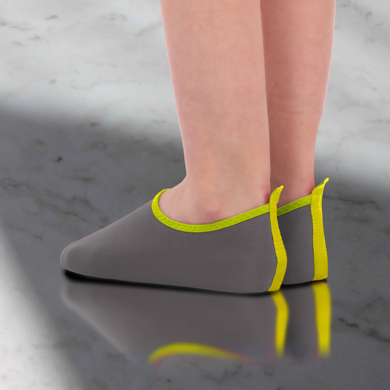 Неопренове взуття аквашузи Skin Shoes SP-Sport PL-6962-GN розмір 35-42 сірий-салатовий