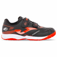 Футзалки взуття для міні-футболу дитяча Joma POWERFULL POJW2501INV розмір 29-34 чорний-червоний