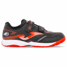 Футзалки взуття для міні-футболу дитяча Joma POWERFULL POJW2501INV розмір 29-34 чорний-червоний