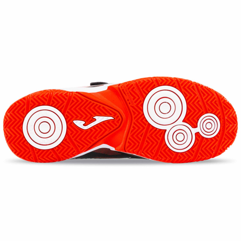 Футзалки взуття для міні-футболу дитяча Joma POWERFULL POJW2501INV розмір 29-34 чорний-червоний