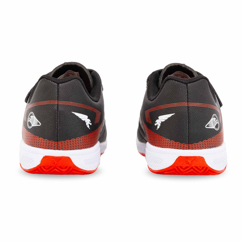 Футзалки взуття для міні-футболу дитяча Joma POWERFULL POJW2501INV розмір 29-34 чорний-червоний