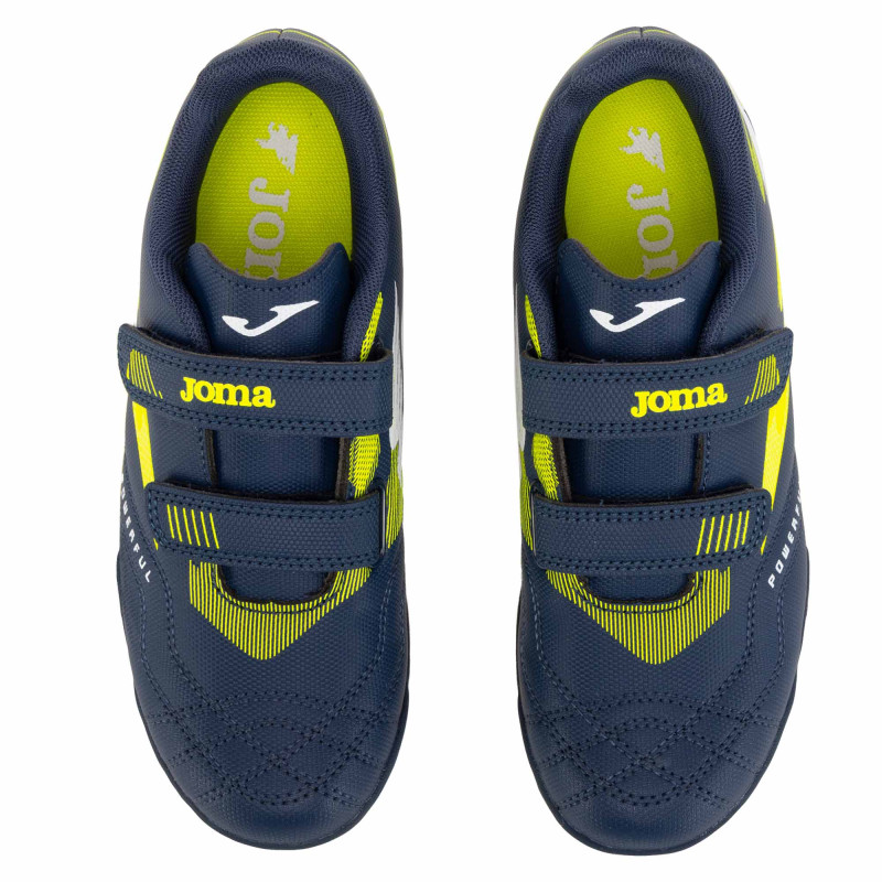 Сороконіжки футбольні дитячі Joma POWERFULL POJW2503TFV розмір 29-34 темно-синій-жовтий