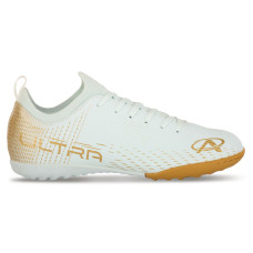 Сороконіжки футбольні Pro Action PRO0402-10B розмір 35-40 білий-золотий