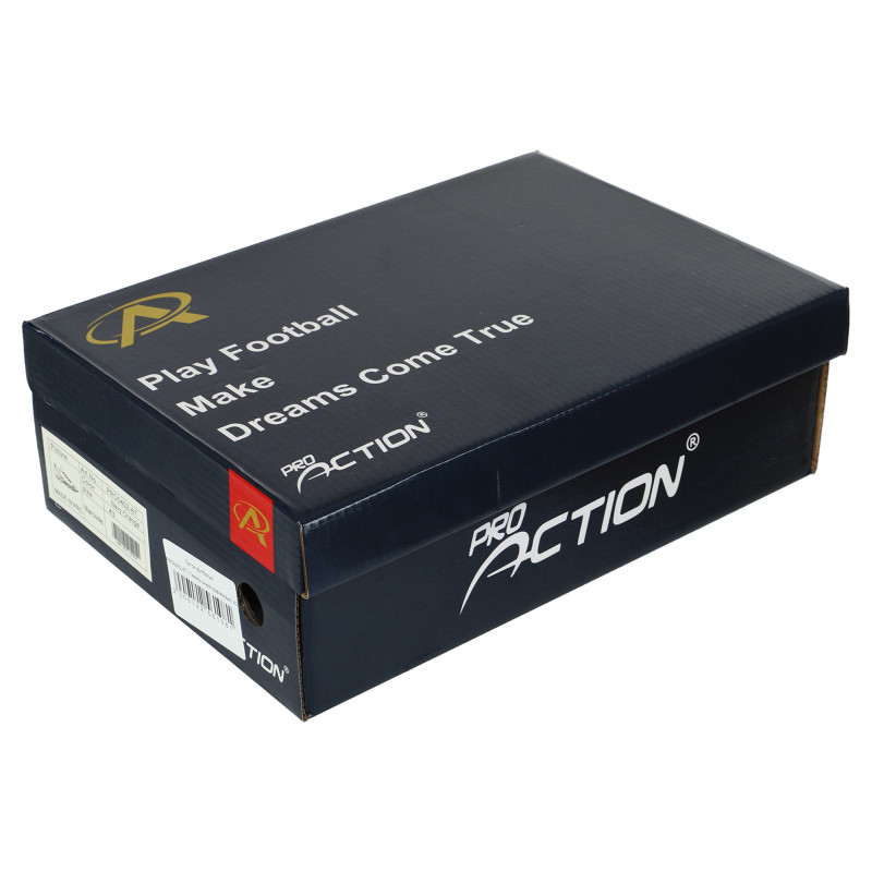 Бутси футбольні Pro Action PRO0402-6T розмір 40-45 темно-синій-помаранчевий
