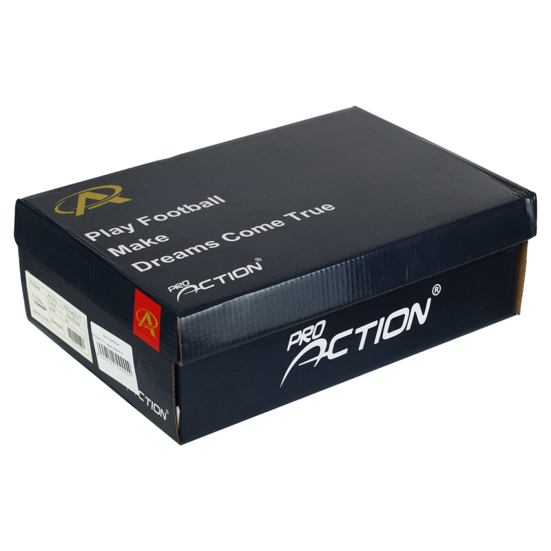Бутси футбольні Pro Action PRO0402-7T розмір 40-45 сірий-чорний