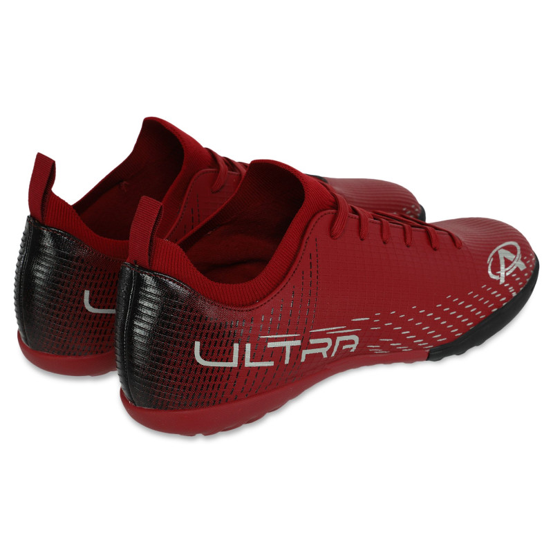 Сороконіжки футбольні Pro Action PRO0402-9 розмір 40-45 бордовий-чорний