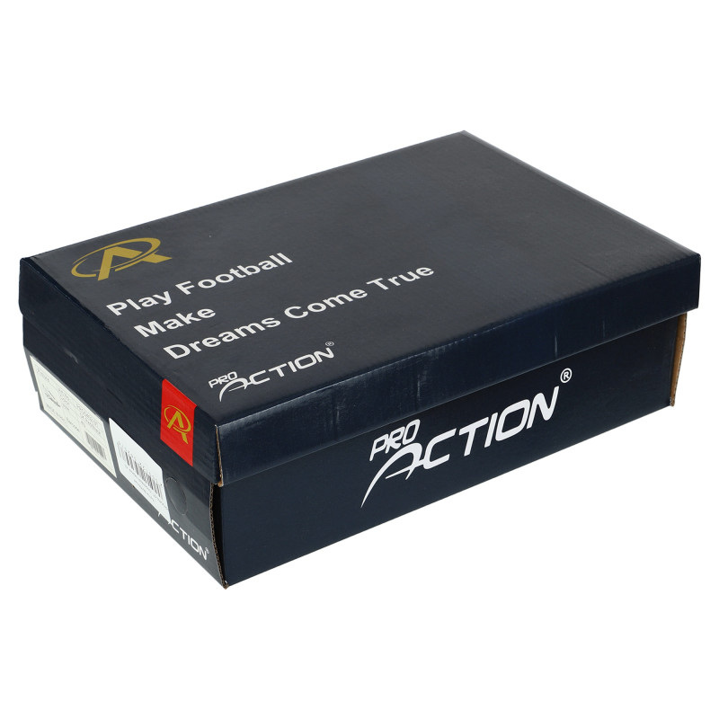 Бутси футбольні Pro Action PRO0402-9T розмір 40-45 бордовий-чорний