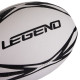 М'яч для регбі юніорський LEGEND R-3298 розмір 4 білий-чорний