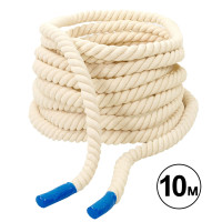 Канат для кросфіту Combat Battle Rope SP-Planeta R-4052 10м білий