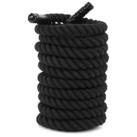 Канат для кросфіту Combat Battle Rope SP-Planeta R-6225-9 9м чорний