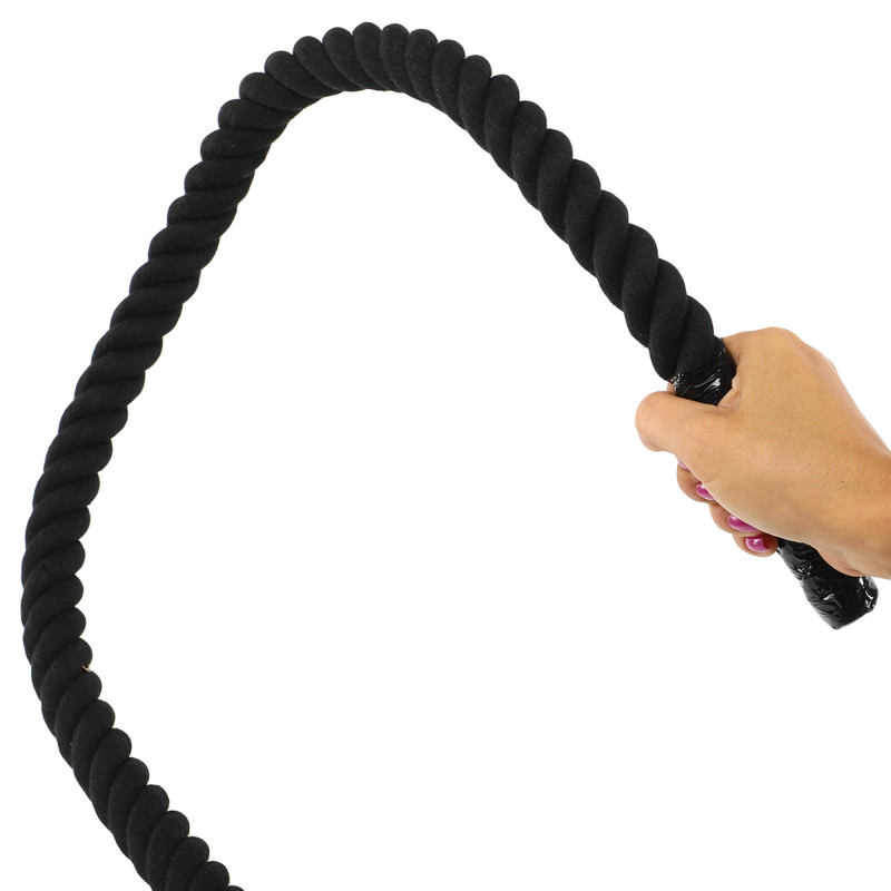 Канат для кросфіту Combat Battle Rope SP-Planeta R-6225-9 9м чорний
