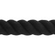 Канат для кросфіту Combat Battle Rope SP-Planeta R-6225-9 9м чорний