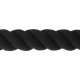 Канат для кросфіту Combat Battle Rope SP-Planeta R-6228-12 12м чорний