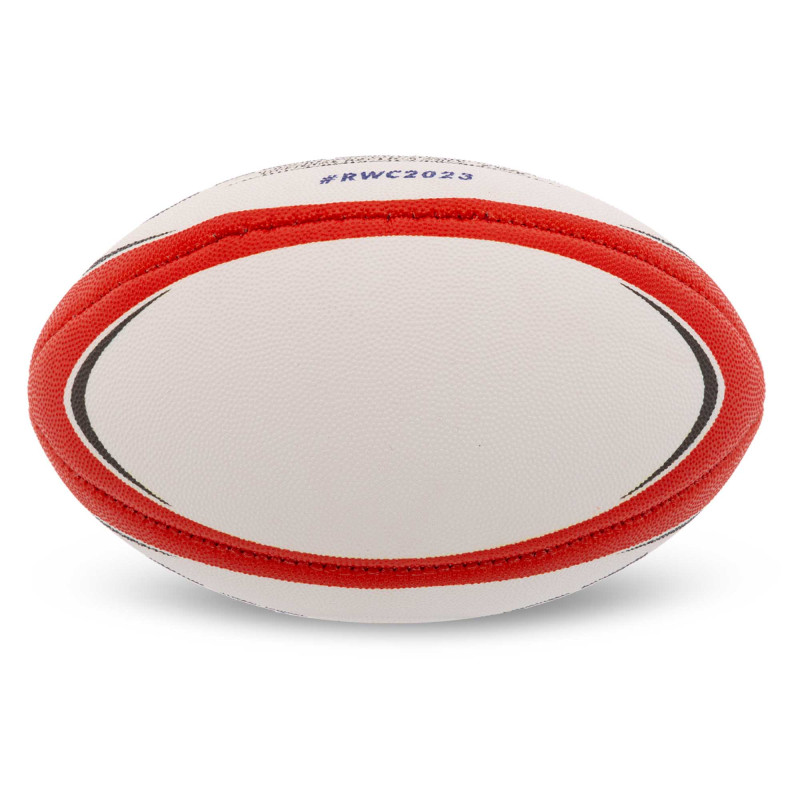 М'яч для регбі дитячий MINI CIMA R-6586-7 розмір 1 білий-червоний
