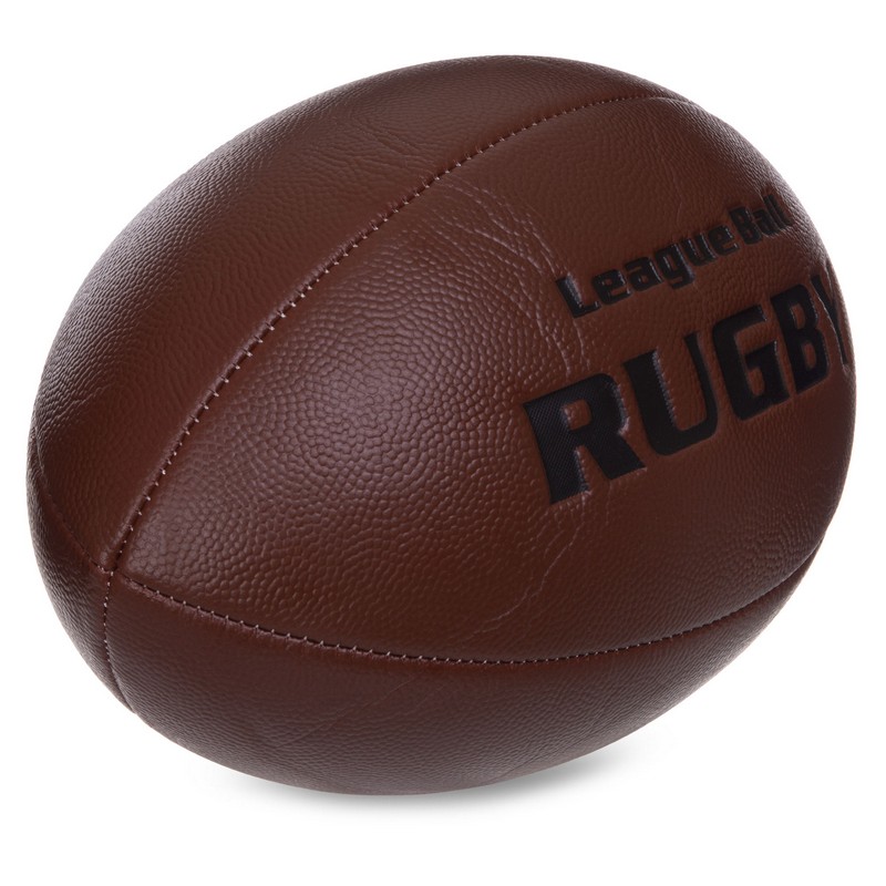 М'яч для регбі RUGBY Liga ball SP-Sport RG-0392 розмір 5 коричневий