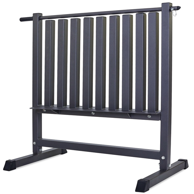 Стійка вертикальна для гантелей Zelart RK2506L розмір-107х68х105см чорний