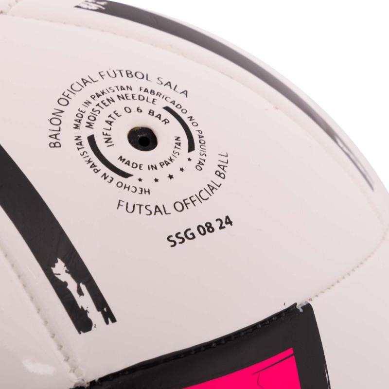 М'яч футзальний Joma NACIONAL S441800B0101 №4 білий-рожевий