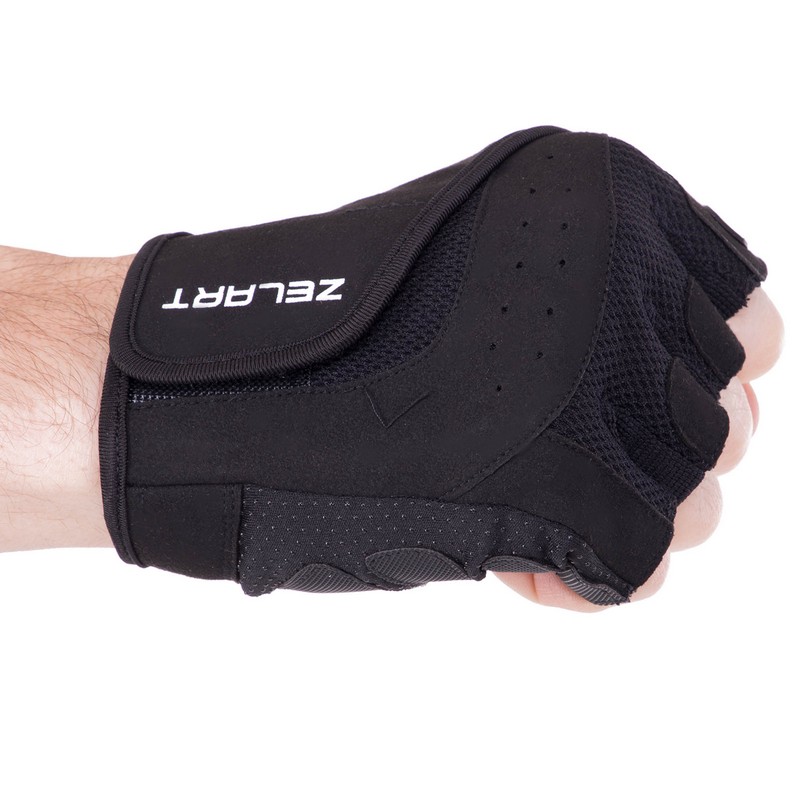 Рукавиці спортивні Zelart SB-161564 S-XXL чорний
