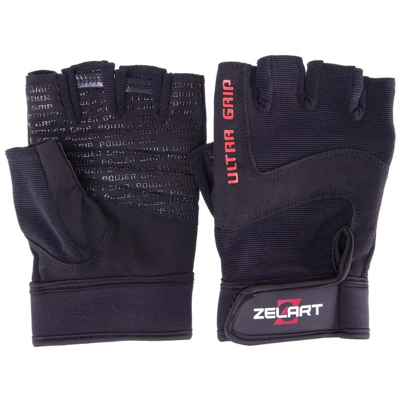 Рукавиці спортивні Zelart SB-161567 S-XXL чорний