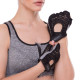 Рукавиці для фітнесу та тренувань Zelart SB-161953 S-L чорний-блакитний