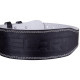 Пояс атлетичний шкіряний Zelart SB-165085 спинка-10см розмір-XS-XXL чорний