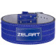 Пояс для пауерліфтингу шкіряний Zelart SB-165155 спинка-10см розмір-XS-XXL синій