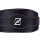 Пояс атлетичний шкіряний Zelart SB-165350 спинка-15см розмір L чорний