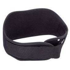 Пояс атлетичний текстильний ZELART SB-165406 спинка-19см розмір-XS-XXL чорний