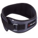 Пояс атлетичний текстильний Zelart SB-165411 спинка-17см розмір-XS-XXL сірий
