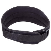 Пояс атлетичний текстильний Zelart SB-165447 спинка-14см розмір XS-XXL чорний