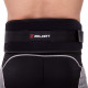 Пояс атлетичний текстильний Zelart SB-165447 спинка-14см розмір XS-XXL чорний