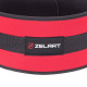 Пояс атлетичний текстильний Zelart SB-165486 спинка-15см розмір-XS-XXL червоний