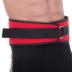 Пояс атлетичний текстильний Zelart SB-165486 спинка-15см розмір-XS-XXL червоний