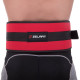 Пояс атлетичний текстильний Zelart SB-165486 спинка-15см розмір-XS-XXL червоний