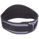 Пояс атлетичний текстильний Zelart SB-165506 спинка-15см розмір-XS-XXL сірий
