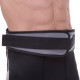 Пояс атлетичний текстильний Zelart SB-165506 спинка-15см розмір-XS-XXL сірий