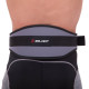 Пояс атлетичний текстильний Zelart SB-165506 спинка-15см розмір-XS-XXL сірий