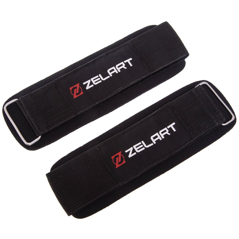 Напульсник спортивний фіксатор для зап'ястя і кисті Zelart SB-167054 2шт чорний