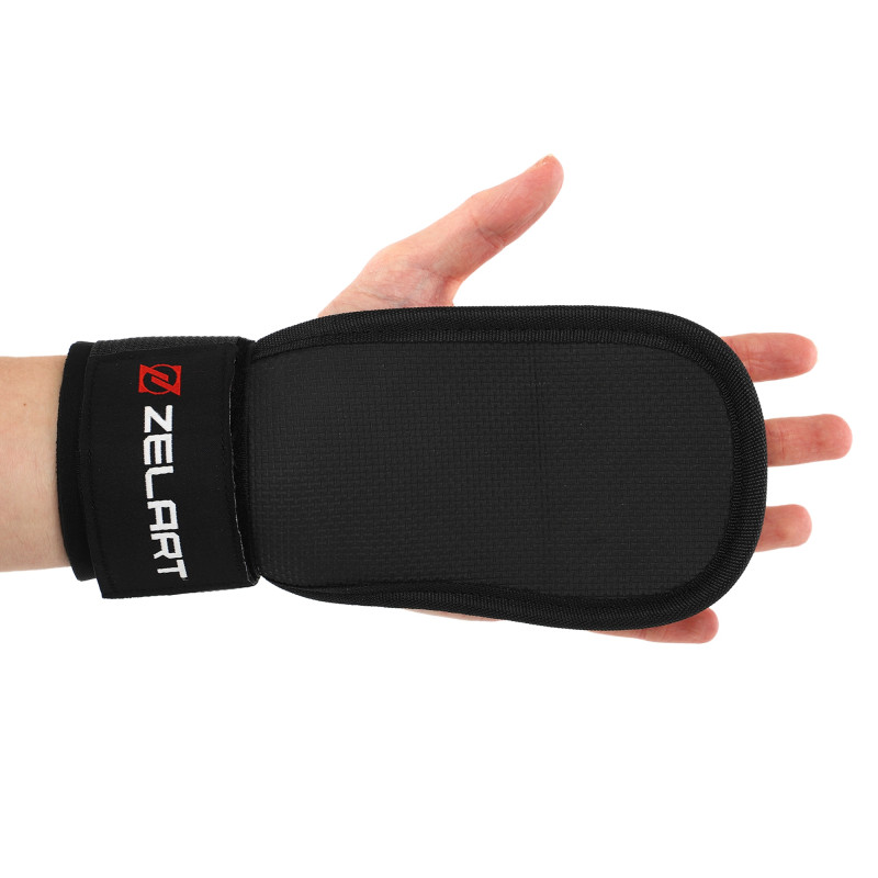 Накладки для підтягування та тяги Zelart SB-167063 чорний