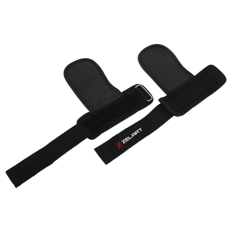 Накладки для підтягування та тяги Zelart SB-167063 чорний